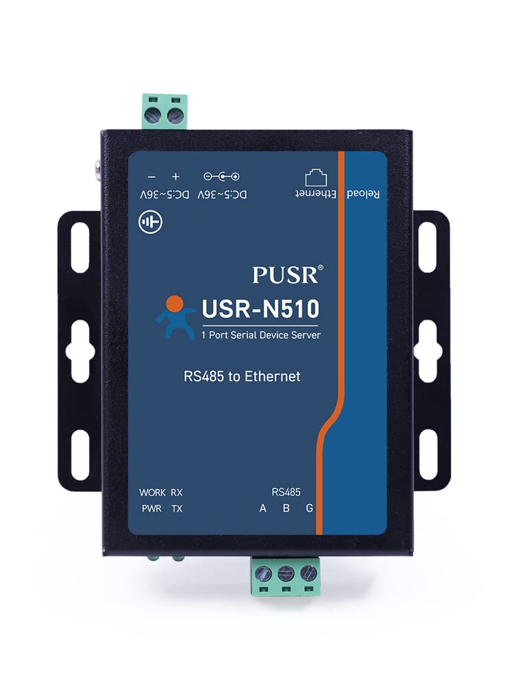 RS485 Serial to Ethernet Converter MQTT TCP to RTU Gateway 1 Port USR-N510