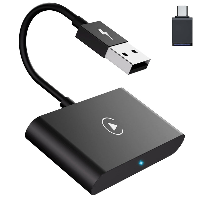 Carplay Wireless Adapter,Wireless CarPlay Adapter/Dongle,Plug & Play 5GHz WiFi Online Update,Low Latency,Easy to Install,Support Newest iOS 17…
