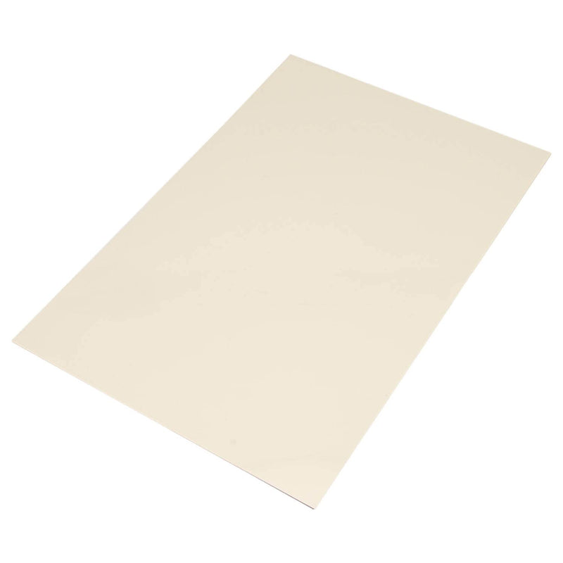 ROZILO Blank Guitar Pickguard Material Scratch DIY Sheet Scratch Plate Backplate for Strat Tele Aged White