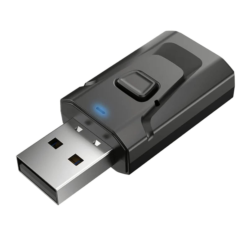 [AUSTRALIA] - Bluetooth Transmitter, 4 in 1 USB Bluetooth5.0 Receiver Clear Sound Quality Plug and Play Stable Audio Adapter 