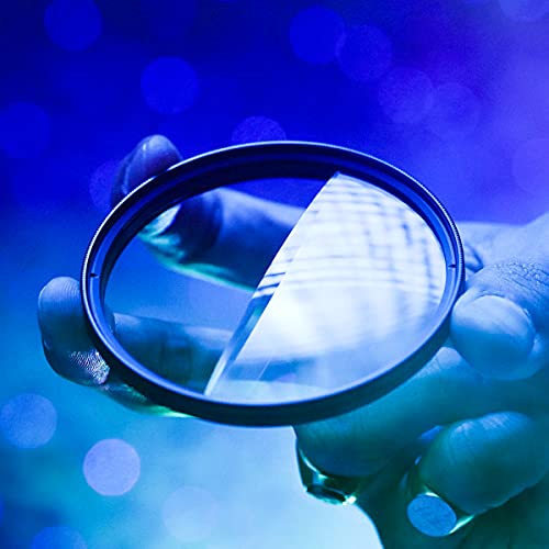 Lens Filter 67mm Half Bokeh Effects Filters Foreground Blur Camera Filter Creative Photographer's Perfect Photography Set Camera Accessories Split Diopter Filter
