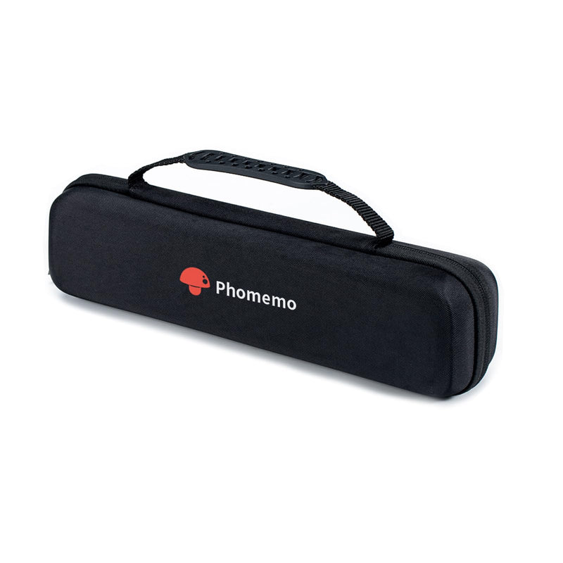 Phomemo Case, Compatible with Itari, COLORWING, Odaro, Omezizy M08F/P831 Letter & A4 Portable Printer, for HPRT MT800 Mobile Travel Printer Storage Holder Paper & USB Cable(Box Only) Black