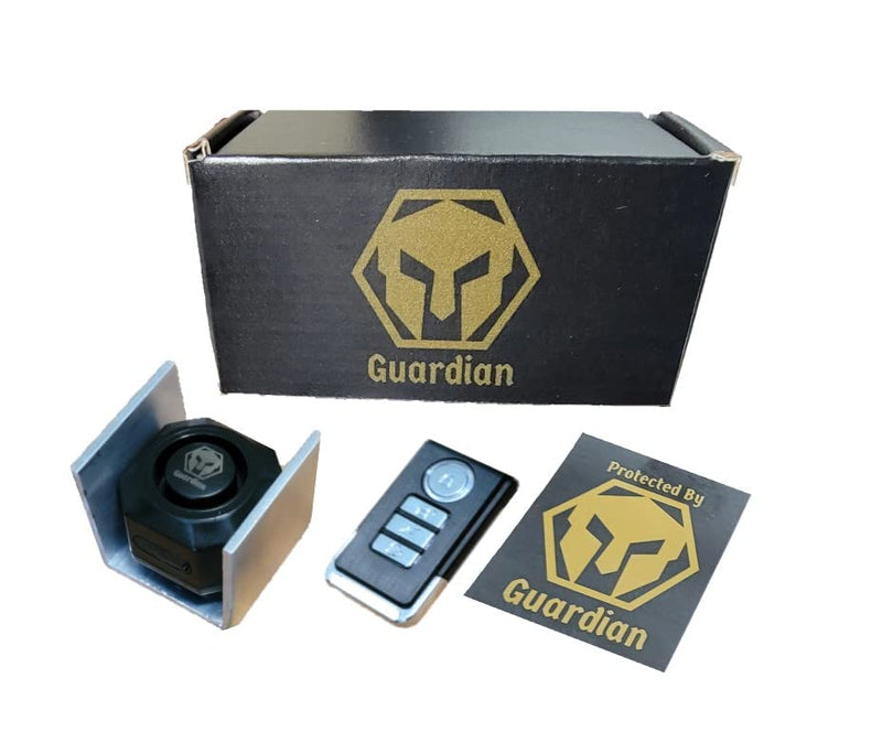 Guardian Golf Cart Alarm with Wireless Installation, Magnet Install. Anti Theft Alarm Secures to Golf Cart Detects and Deters Theft.