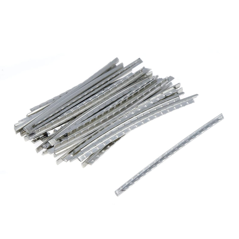 Guitar Frets Wire,Stainless Steel Fretwire Set for Electric Guitar Guitar Fingerboard Replacement(2.2 mm Width 24 Frets) 2.2 mm Width 24 Frets