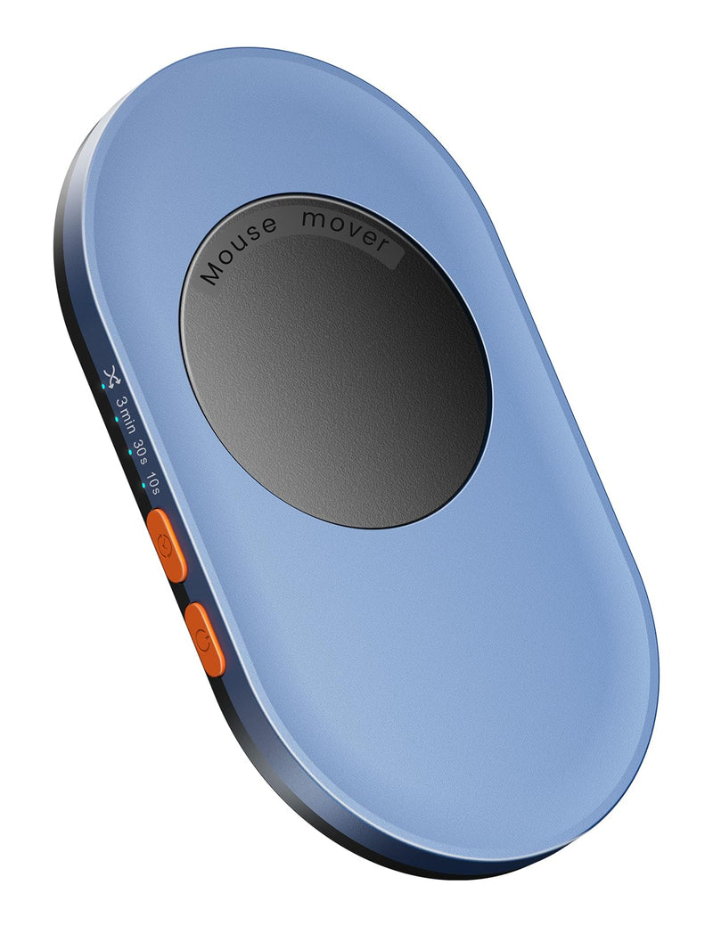 STARVIKY Undetectable Mechanical Mouse Jiggler, Ultra-Slim Automatic Mouse Mover, with On/Off Switch and Random Interval Timer, Active Mouse Moving Device, Driver-Free Mouse Wiggler Shaker Silently Large Ultra Slim