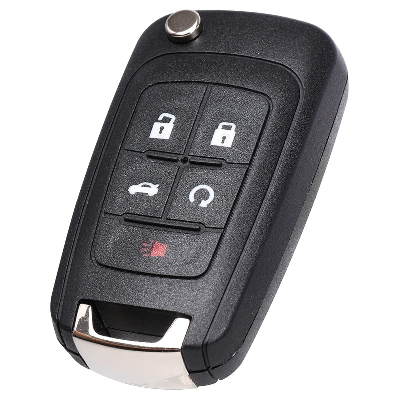 NPAUTO Key Fob Replacement, Fits for Chevy Equinox Camaro Impala Cruze Sonic Malibu, GMC Terrain, Buick Lacrosse Regal Verano Encore 2010-2019, Keyless Entry Remote Control Flip Key Fobs, OHT01060512