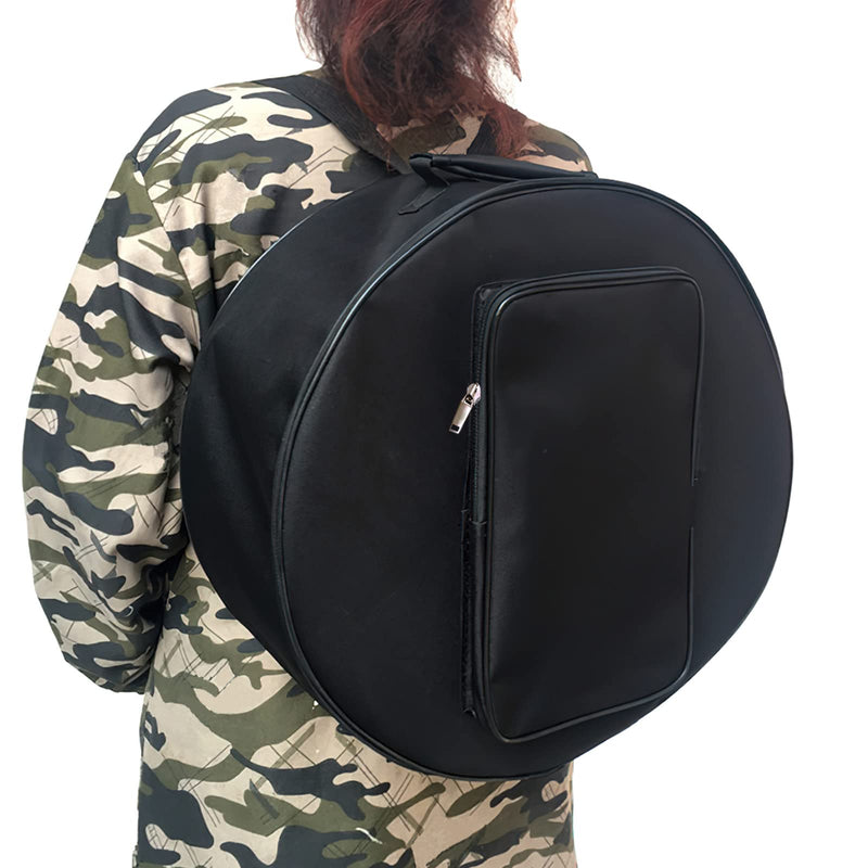 [AUSTRALIA] - Snare Drum Bag Waterproof Drum Backpack Travel Drum Shoulder Bag Portable Drum Storage Case with Adjustable Strap and Padded Handle,14" 
