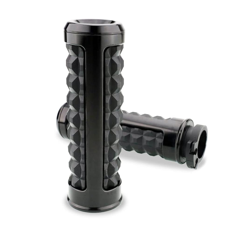 TSUNG Handlebar Grips 1 Inch Motorcycle 25MM Throttle Hand Grip Knob