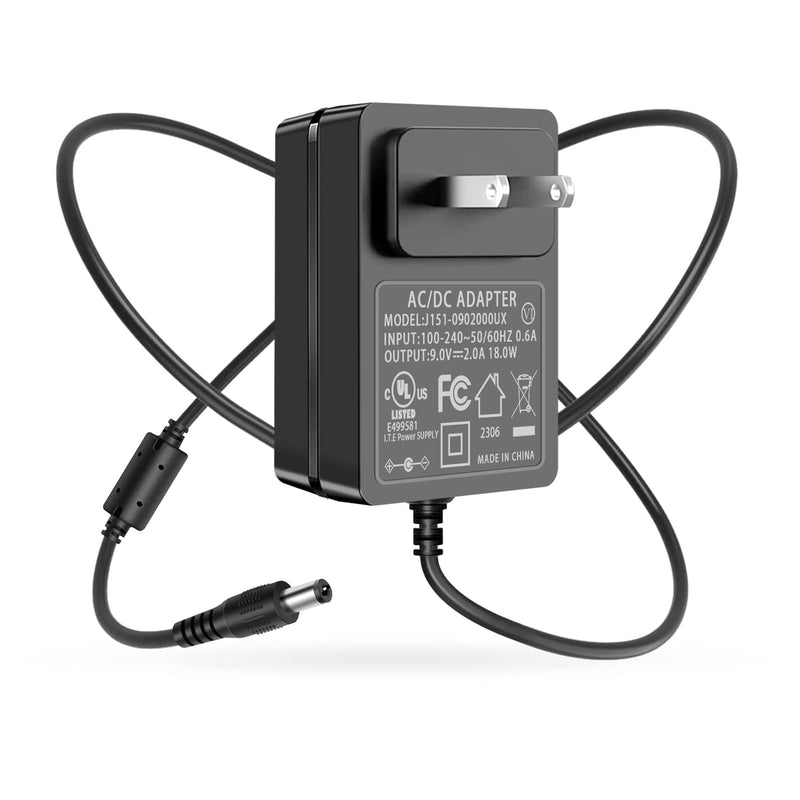 [AUSTRALIA] - 9V 2A Power Supply Charger Cable for Roland PSB-1U Adapter, for Boss PSA-120S ME-80 RC-30 RC-202 ME-70 Power Guitar Pedal, for DYMO LabelManager LM-160 500TS 100 150 220P 350 LM210D LM-200 
