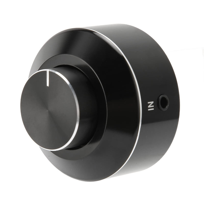 Mini Active Volume Control Knob Volume Controller, 3.5mm Volume Control Knob Speaker Audio Adjuster, for Watching Videos, Weddings, Celebrations, Conferences, etc.