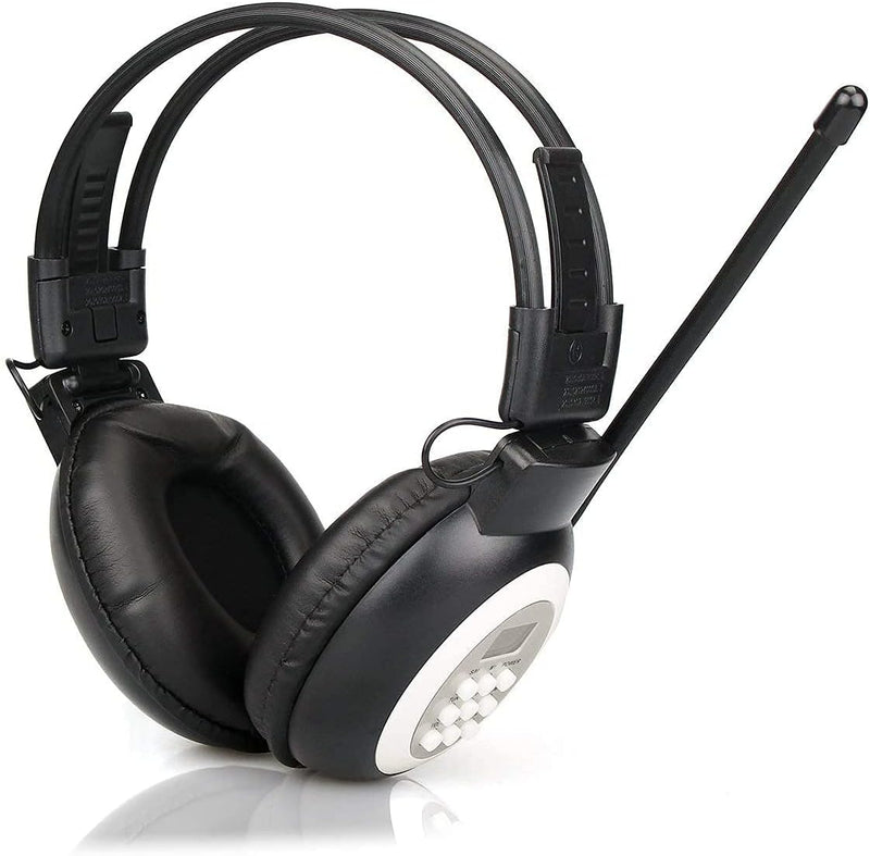 AM FM Radio Headphones, Personal Portable Radio Headset am/fm Digital with Best Reception for Jogging, Mowing, Cycling, Meeting, Powered by 2 AA Batteries (Not Included)…… am/fm headphones