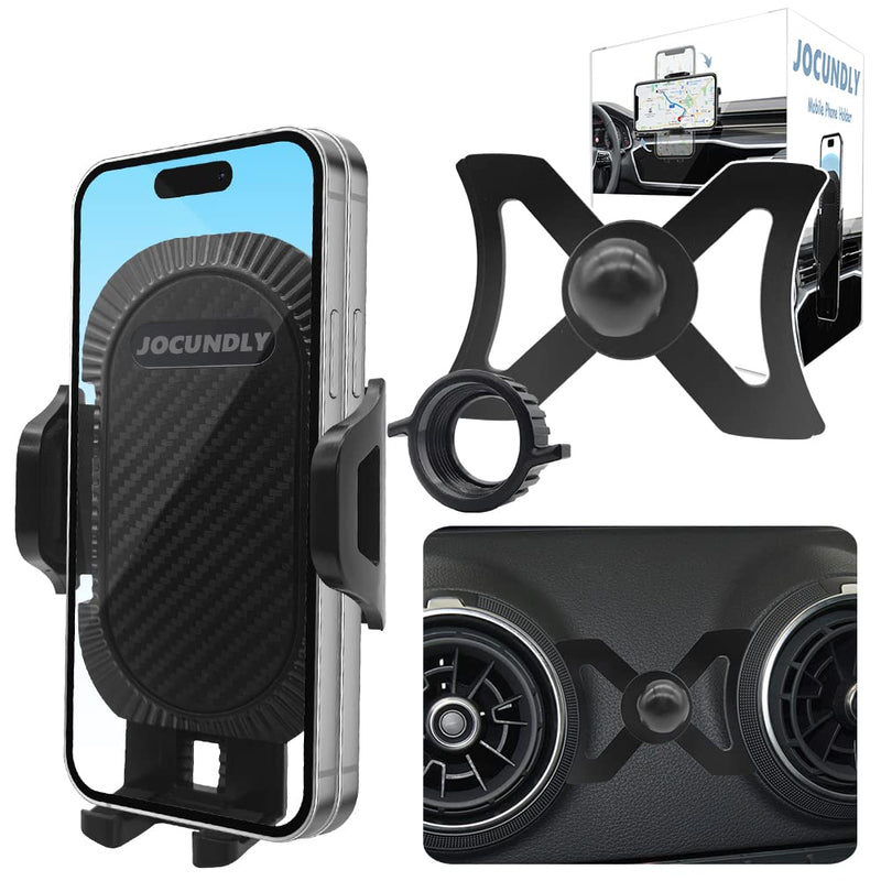 Car Phone Mount for 2014-2020 Audi A3 S3 RS3 8V [Thick Case Friendly] Mobile Phone Holder Cell Navigation Bracket Air Vent Auto Accessories Cradles, All Phones (Metal Base) Metal base