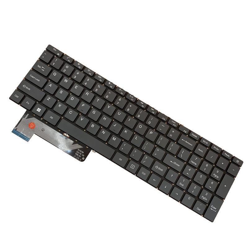 Siakoocty Laptop Replacement US Layout Keyboard for Gateway 15 GWTN156-1 GWTN156-1BK GWTN156 15.6" GWTN156-4 GWTN156-5 GWTN156-5BL GWTN156-7 GWTN156-9 GWTN156-12 12GR N15CS9 MB3661028 Grey