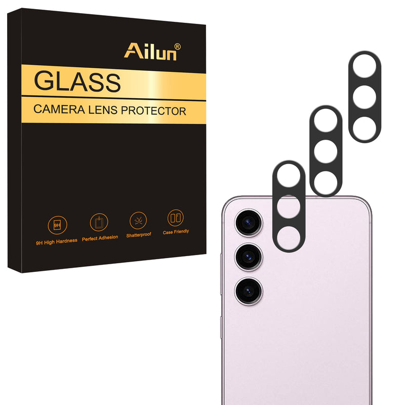 Ailun Camera Lens Protector for Galaxy S23 ＆ S23 Plus 3Pack Tempered Glass Clear Case Friendly