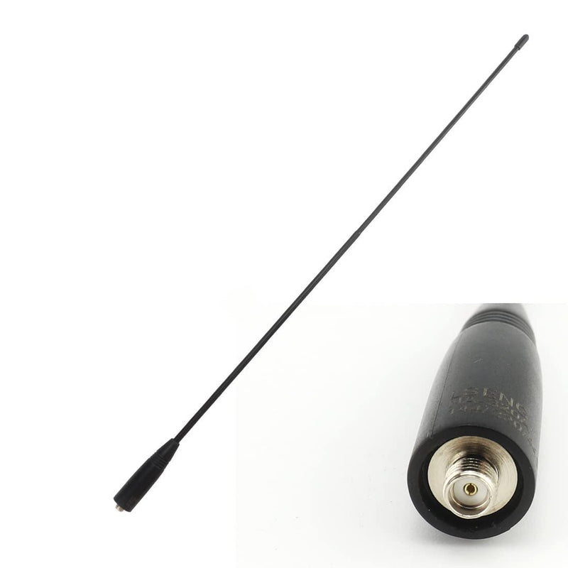 LSENG NA-320A Ham Amateur 2 Way Radio Antenna 144-220-440Mhz 17.7in Extension Upgrade Triband SMA Female Antenna for Walkie Talkie GMRS Two Way Radio Accessories BTECH Baofeng f8hp uv 82 uv5r NA-320A 17.7" 1PCS VHF/220/UHF