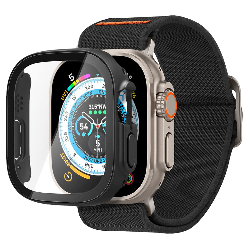 Spigen Lite Fit Ultra Band and Thin Fit 360 Designed for Apple Watch Ultra3/Ultra2/Apple Watch Ultra 49mm