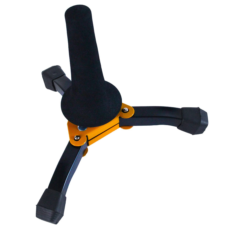 [AUSTRALIA] - GEEK Portable Soprano Saxophone Stand Foldable Soprano Sax Stand Solid Steel Stable Tripod Stand for Soprano Saxophone YAMAHA YDS-150 