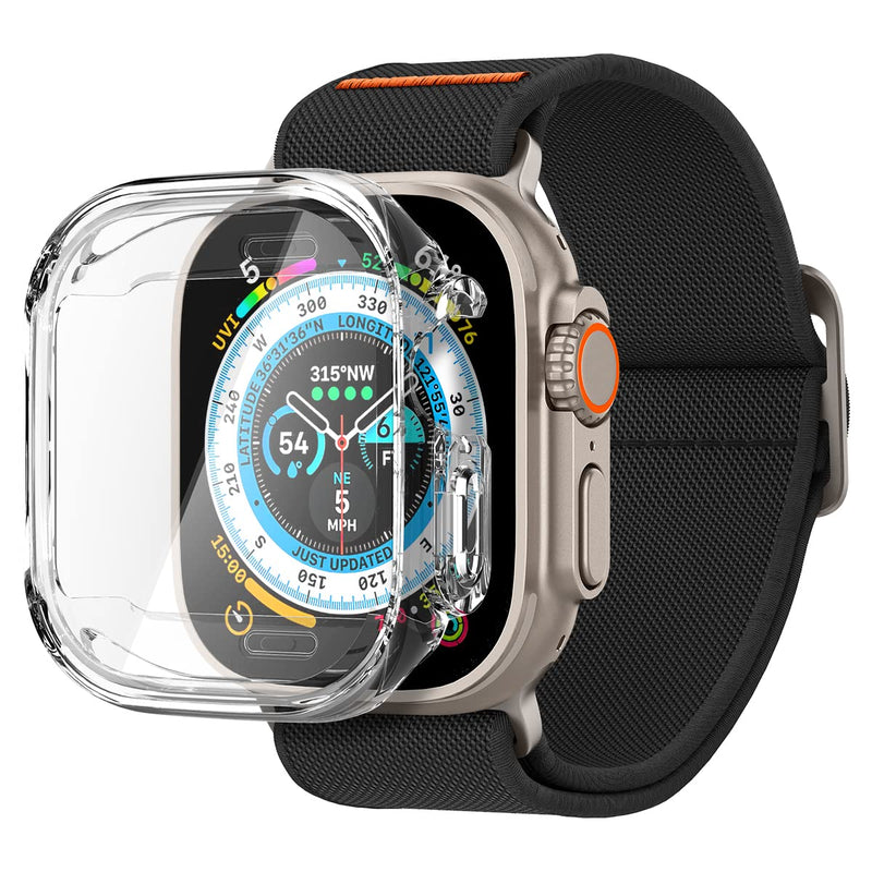 Spigen Lite Fit Ultra Band and Ultra Hybrid Designed for Apple Watch Ultra 3/Ultra 2/Apple Watch Ultra 49mm