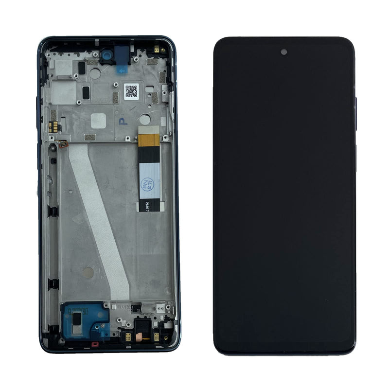 Ygpmoiki for Motorola Moto G Stylus 5G 2022 XT2215-1 XT2215-2 XT2215-3 XT2215-4 LCD Display Touch Screen Panel Digitizer with Frame Replacement Blue,6.8"