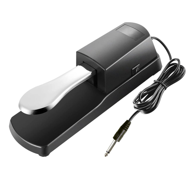 [AUSTRALIA] - Longeye Universal Sustain Pedal for Digital Piano, Electric Piano and Piano Keyboard, 1/4" Input 