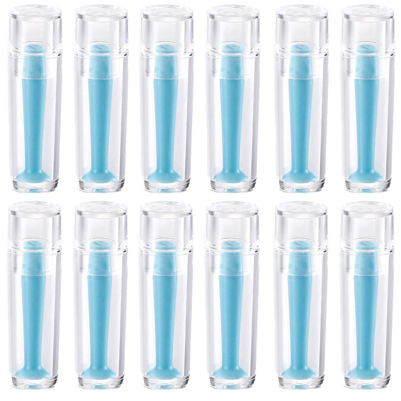 12 Pieces Hard Contact Lens Remover Tool for RGP and Scleral Lenses - Plunger Suction Cup Blue