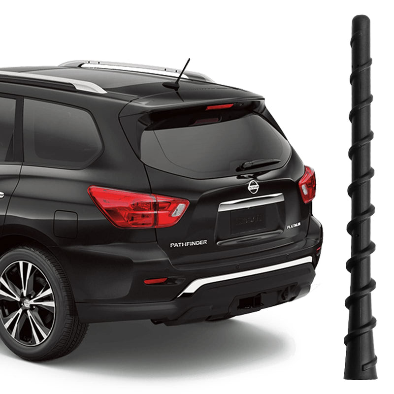 KSaAuto Antenna Compatible with 2003-2023 Nissan Pathfinder Rogue Murano Cube Juke Versa Kicks Leaf 370Z 350Z NV200 Car Accessories, 7 Inch Replacement Radio Antenna Mast Ni-ssan