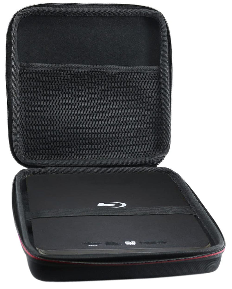 Suw External USB CD DVD Drive Burner Writer Blu-Ray Drive Carrying Case for Didar Blu Ray DVD Player Ultra Mini 1080P Blue Ray Disc Player Home Theater Play All DVDs and Region A 1 Blu-Rays