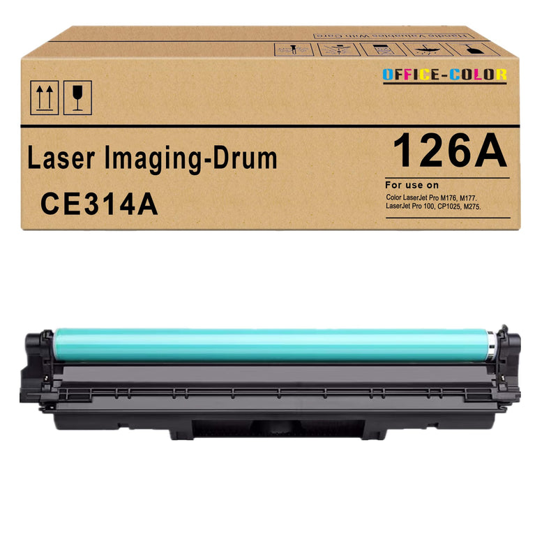CE314A Imaging Drum 126A Laser Imaging-Drum Replacement for HP LaserJet Pro 100 MFP M175nw M175a M275 M275nw CP1025 CP1025nw Printer (1-Pack)