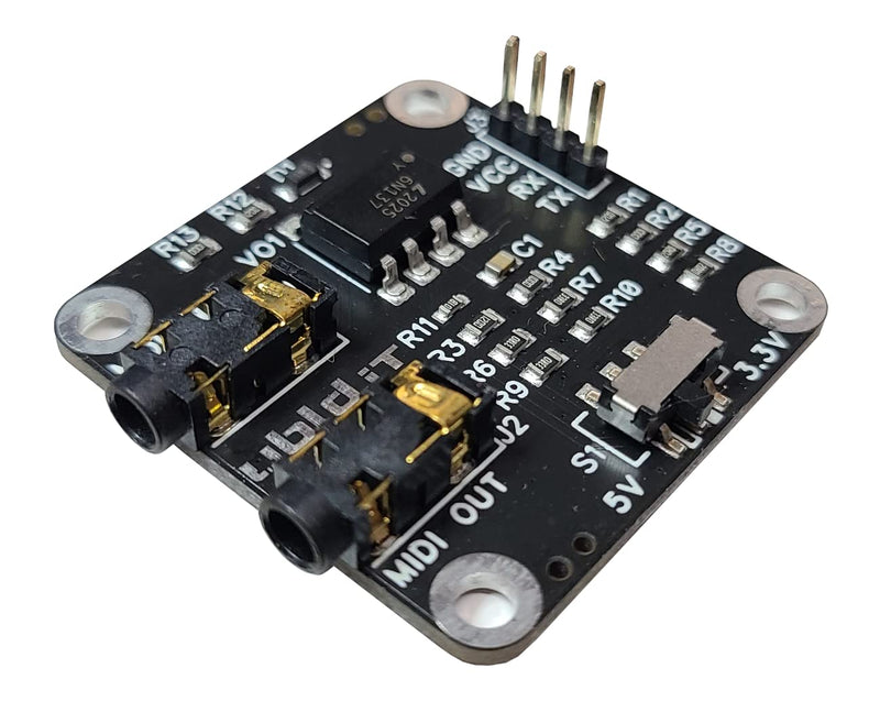 [AUSTRALIA] - ubld.it™ - MIDI 2.0 Breakout Board MV (Multi Voltage) 3.5mm TRRS 