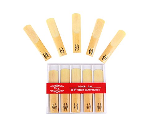 [AUSTRALIA] - Glory Tenor Saxophone Sax Reeds Size 2.5, Strength 2 1/2, Box of 10 