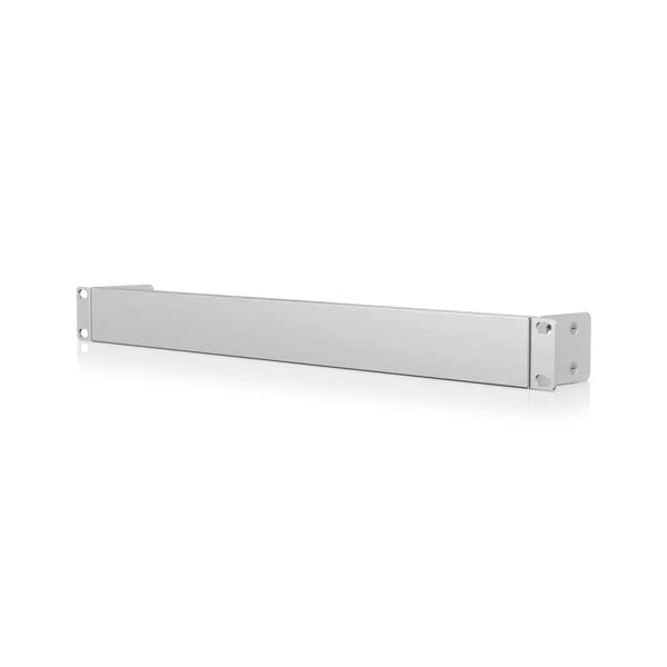 Ubiquiti Silver 1U Rack Mount Blank OCD Panel for 19" Network Rack or Server Cabinet (UACC-Rack-Panel-Blank-1U)