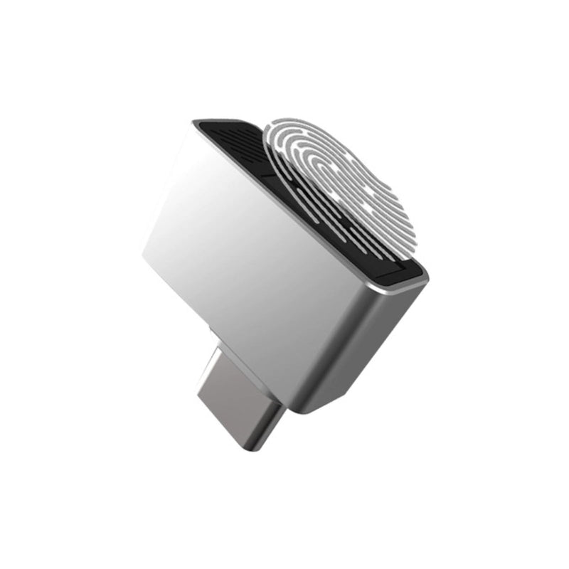 [AUSTRALIA] - Diyeeni USB C Fingerprint Key Reader, Biometric Fingerprint Scanner for 8 7, 360 Degrees Touch Portable Security Key for Laptop, Support 10 Fingerprints 