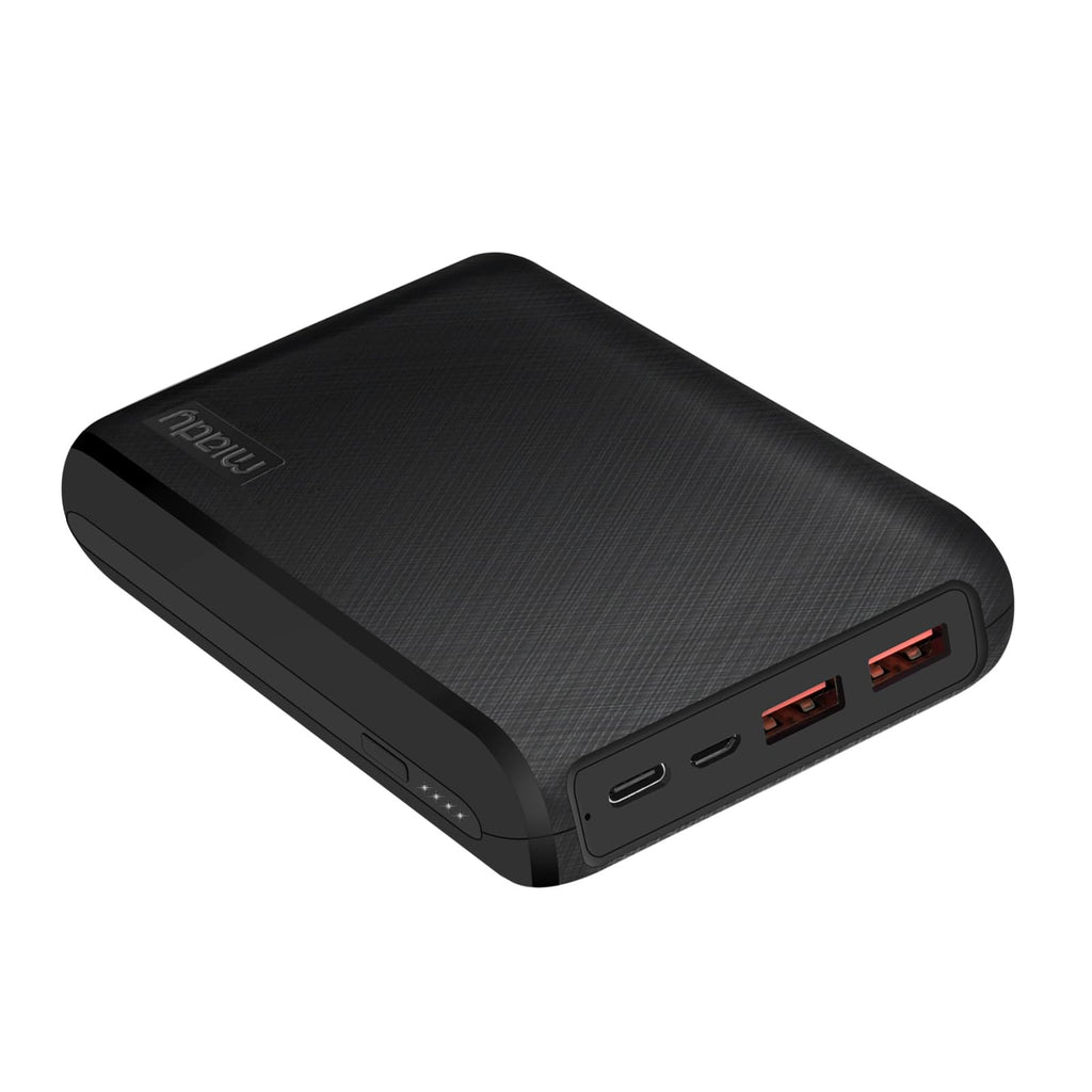 Miady PD Portable Charger 85W Total Output, 20000mAh Power Bank with 65W USB-C Fast Charging, External Battery Pack for iPhones, Android Phones, and etc