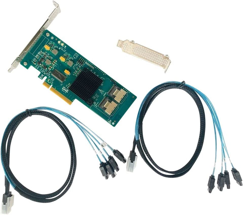 [AUSTRALIA] - SXTAIGOOD 6Gbps SAS HBA LSI 9201-8i 9211-8i P20 IT Mode ZFS FreeNAS unRAID+2*SFF-8087 