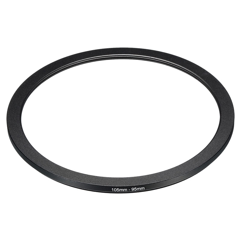 [AUSTRALIA] - PATIKIL 105mm-95mm Metal Step Down Ring, Camera Lens Filter Adapter Ring Aluminum Filter Adapter Ring for Camera Lenses Hood, Black 