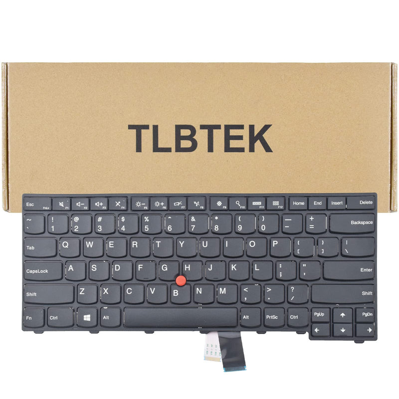 TLBTEK Non-Backlight Keyboard Replacement Compatible with Lenovo IBM Thinkpad T431S E431 T440 T440P T440S E440 T450 T450S T460 L440 L450 L460 L470 T431 T440E Series Laptop