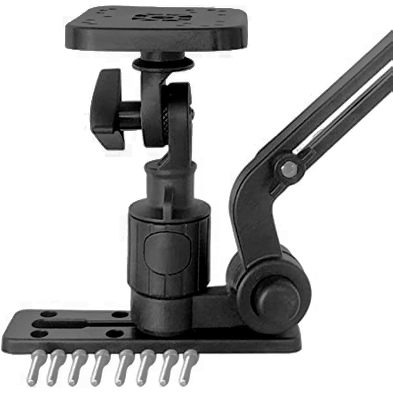 Kayak/SUP Transducer Mounting Arm with Marine Electronics Fish Finder Base | Fish Finder Base Adapter Mount for Kayak Canoe Fish Finder Installation and Fixing