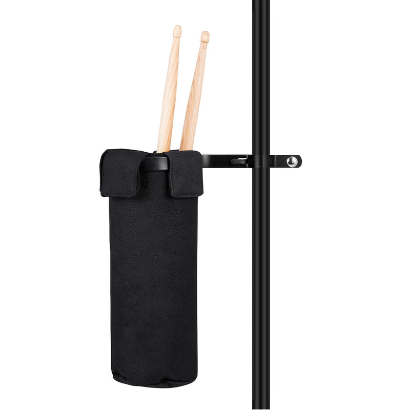 Portable Drumstick Holder Adjustable Drum Stick Bag Waterproof Oxford Fabric Black Drumstick Container Bag