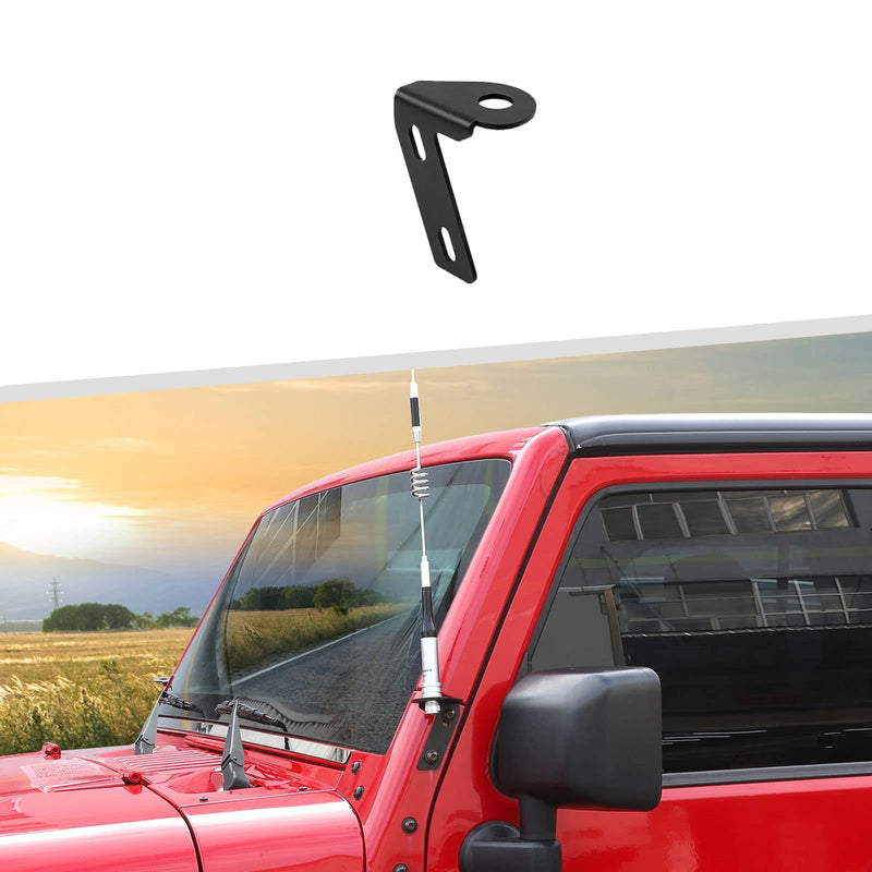 [AUSTRALIA] - A Pillar CB Antenna Mounting Bracket for Jeep Wrangler JK JKU 2007-2018, Driver's Side 