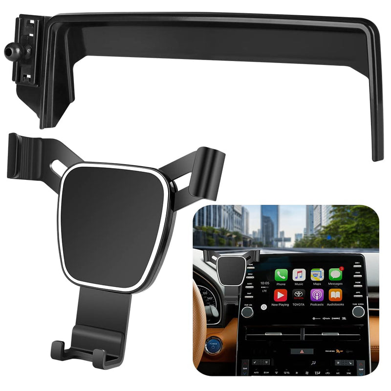Car Phone Holder for Toyota Avalon 2019-2022，Avalon Hybrid 2019-2022 Auto Accessories Navigation Screen Bracket Interior Decoration Mobile Cell Phone Mount