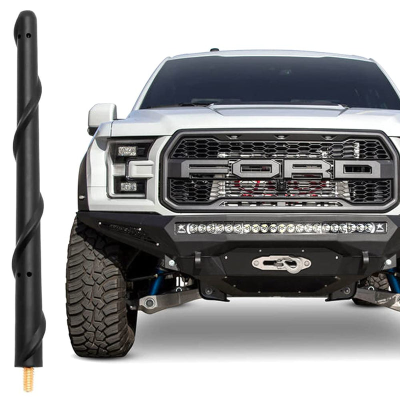 BASIKER Short Antenna for Ford F150 F-150 2009-2024 2025, Ford F150 Accessories, 7 Inch Truck Car Ford F150 F250 F350 Antenna Replacement for AM FM Reception Compatible with F ord F150 F250 F350