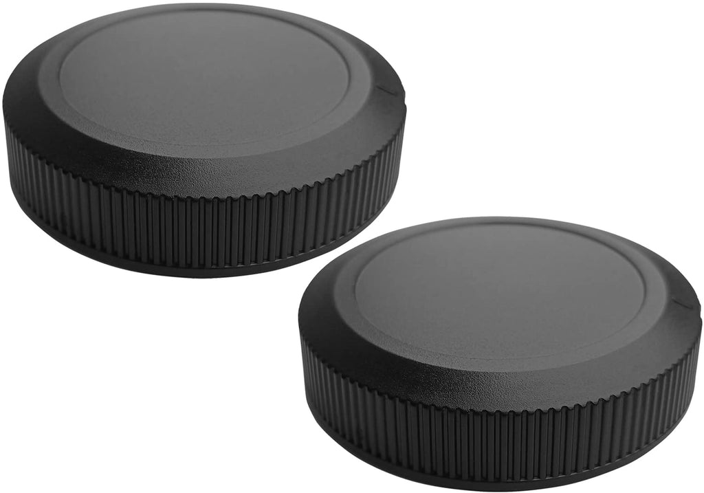 RF Rear Lens Cap Cover for Canon EOS R50 R100 R10 R8 R7 R6 R6 Mark II R5 R5C R3 R RP More Canon RF Mount Camera(for Accessories),HUIPUXIANG [2 Sets]