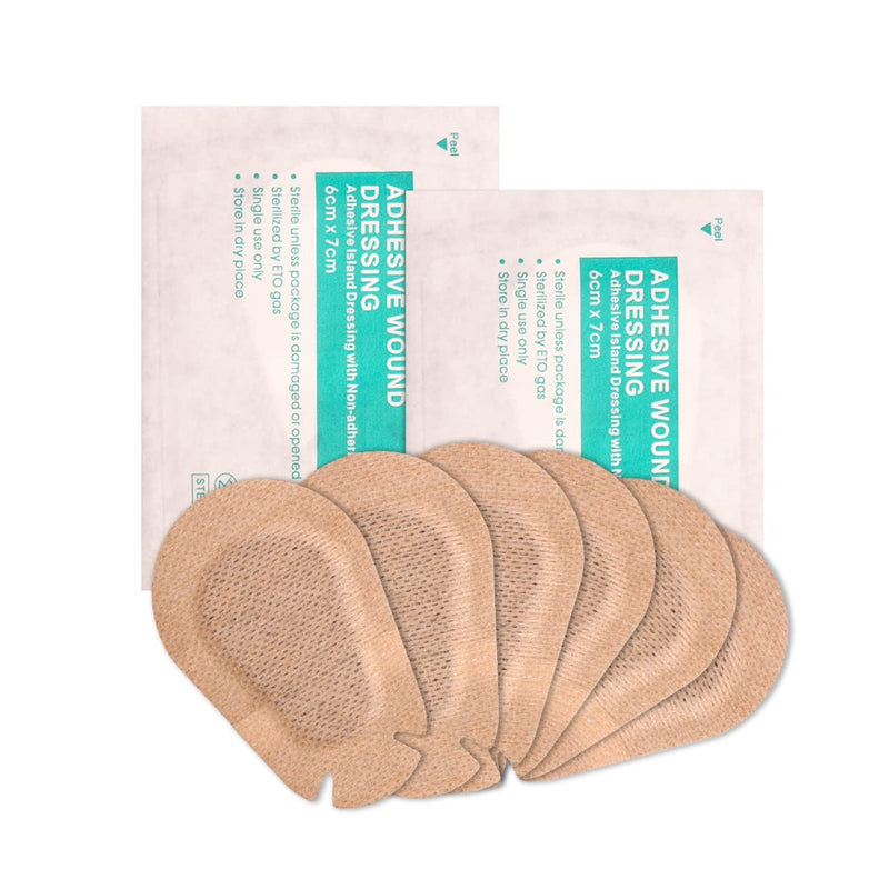 40pcs Adhesive Eye Patches for Adults/Kids,Skin Color Non-Woven Adhesive Bandages Wound Dressings for Adults/Kids 40pcs Skin