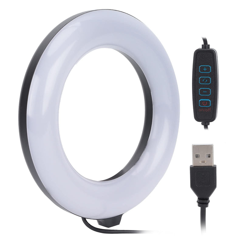 6inch LED Ring Light, 30006000K Dual Color Temperature LED Ring Fill Light USB Power Supply for Live Steaming/Online Meeting/MakeupVideo Shooting