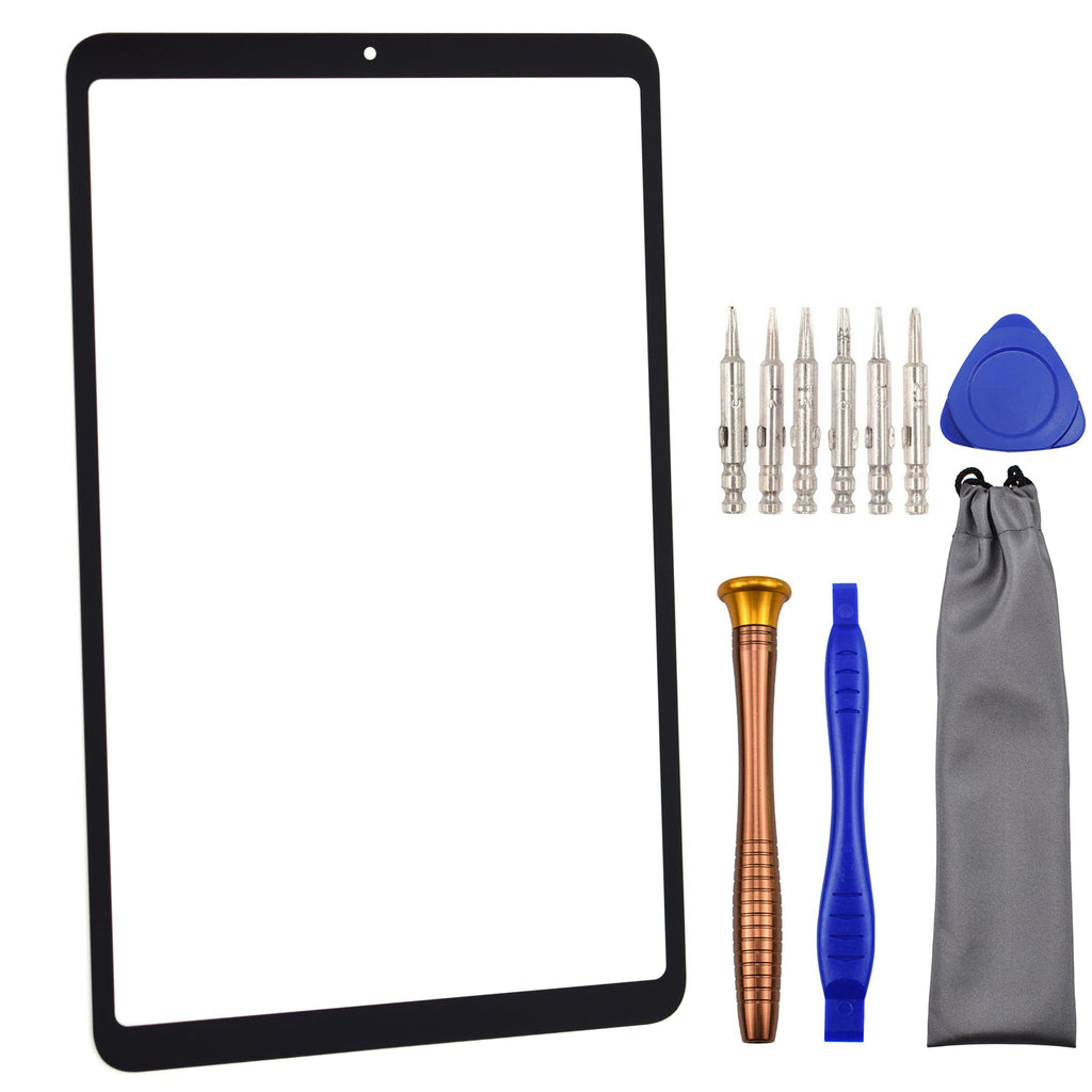 Tablet Front Glass Screen Replacement with OCA Adhesive for Samsung Galaxy Tab A 8.4 (2020) SM-T307U (LTE) Black 8.4"