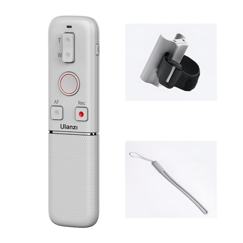 ULANZI AS006 Universal Camera Wireless Shutter Remote for Sony, Canon, Nikon & Other Smartphones, Selfie Video Recording Vlogging Accessories for Content Creators & Vloggers, Bluetooth Effective ≤10m
