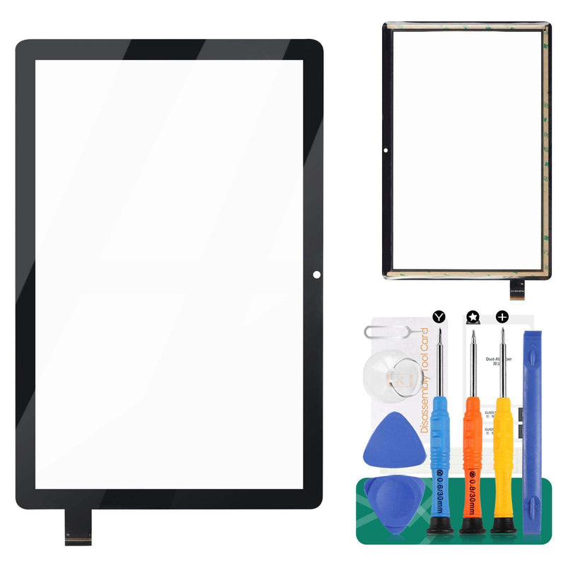 for ONN 100092980 Screen Replacement 10.1" for ONN 100092980 Touch Screen Replacement for ONN 100092980 Digitizer Repair Parts Black (Without LCD Display)