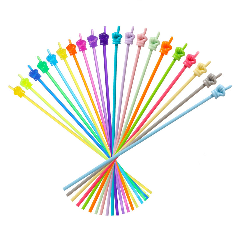 20pcs Mini Hand Pointers, Plastic Mini Teacher Pointers Finger Pointer Sticks Small Classroom Pointer Finger Stick for Kids Primary Kindergarten Teaching Reading (Macaron Color, Transparent) Macaron Color, Transparent