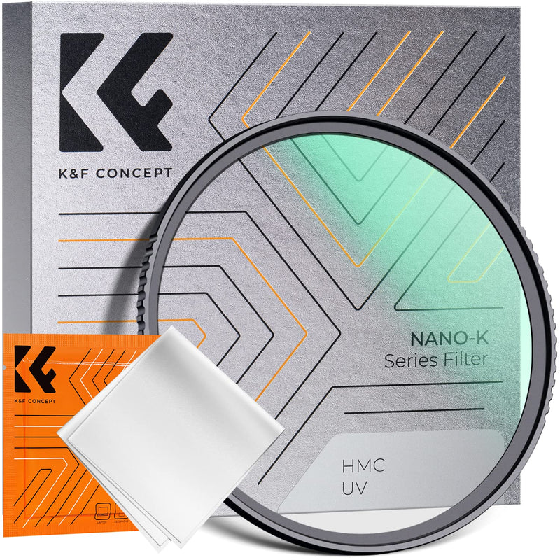 [AUSTRALIA] - K&F Concept 67mm MCUV Lens Protection Filter 18 Multi-Coated Camera Lens UV Filter Ultra Slim with Cleaning Cloth (K-Series) 