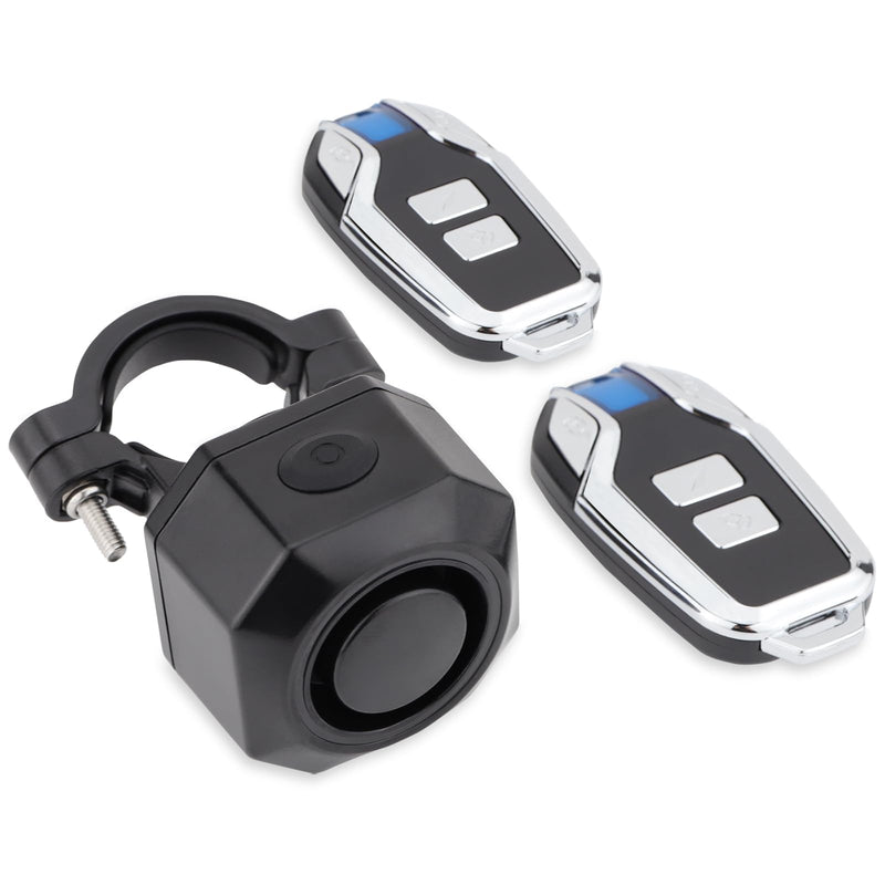 [AUSTRALIA] - Bike Horn Electric Vehicle Alarm Wireless Vibration Alarm System with Motion Sensor Waterproof Rechargeable Antitheft Alarm for Ebikes Bike Scooter Car (SF32 Alarm one Pack) SF32 Alarm one pack 